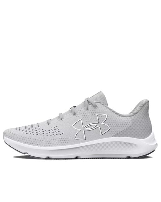Under Armour White (Wmns) Charged Pursuit 3 Running Shoes