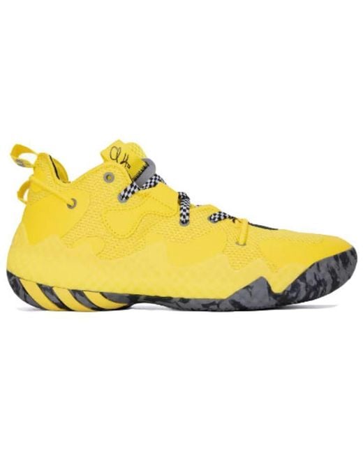 Adidas Yellow Harden Volume 6 'Taxi' for men