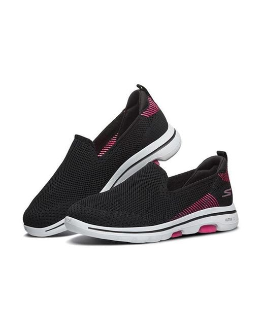 Skechers Black (Wmns) Go Walk 5 Loafers