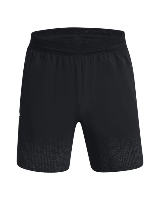 Under Armour Blue Armourprint Peak Woven Shorts for men
