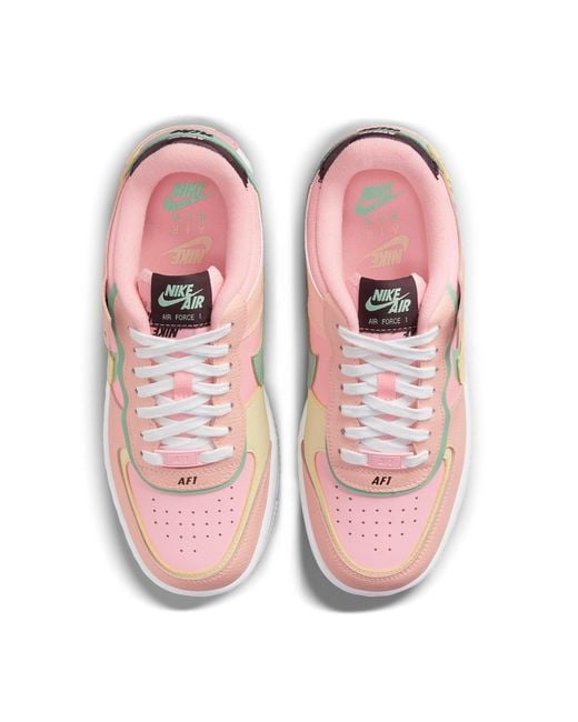 Nike Pink (Wmns) Air Force 1 Shadow 'Arctic Punch Barely Volt'