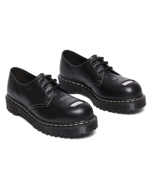 Dr. Martens Brown 1461 Bex Exposed Steel Toe Oxford Shoes for men