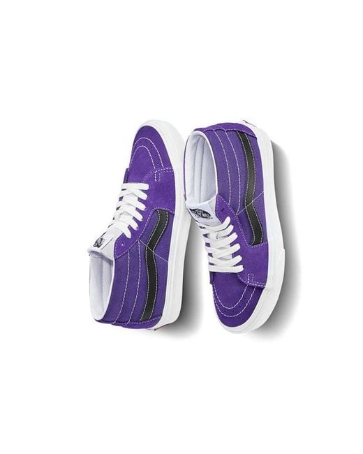 Vans Purple Sk8-Mid Reissue for men