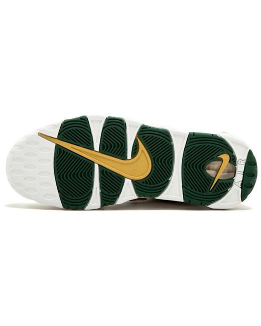 Nike Green Air More Uptempo Qs 'Atlanta' for men