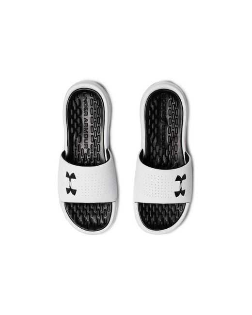 Under Armour White Playmaker Fixed Strap for men