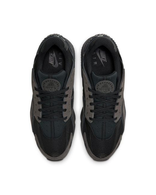 Nike Black Air Huarache Runner 'Medium Ash Anthracite' for men
