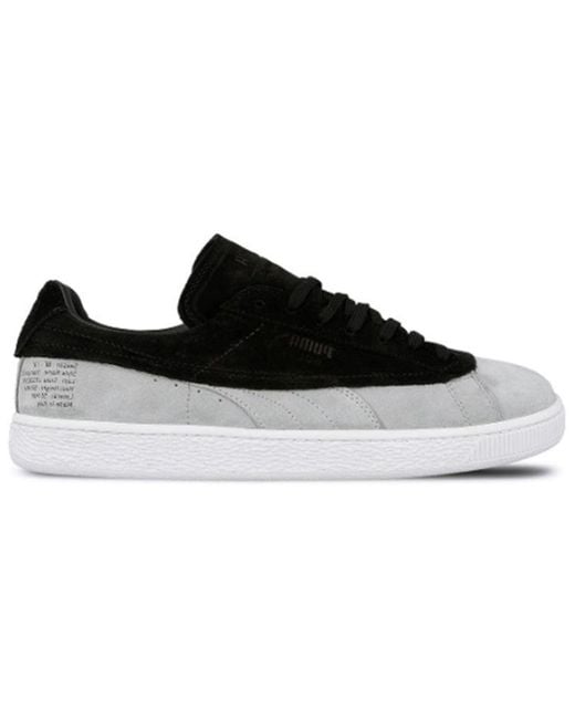 PUMA Black Stampd X Suede Classic for men