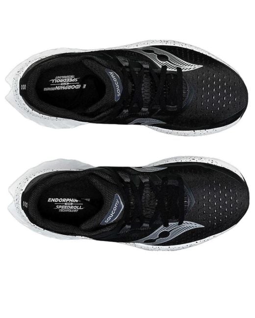 Saucony Black Endorphin Speed 4 for men