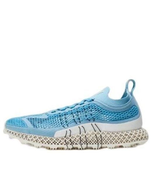 Adidas Blue Y3 Runner 4D Halo Off' for men