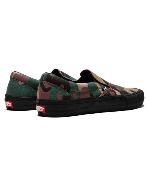 Vans Black Slip On Pro Sneakers for men