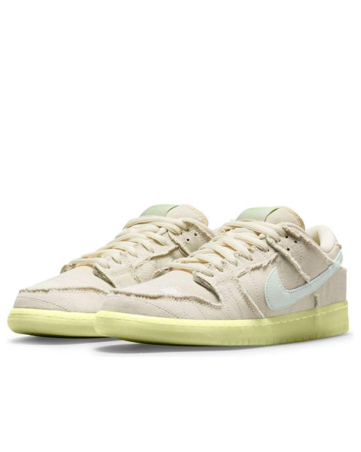 Nike White Sb Dunk Low 'Mummy' for men