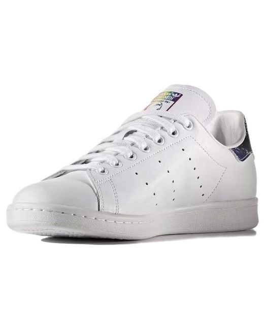 Adidas White Originals Stan Smith Shoes Multi-Color' for men