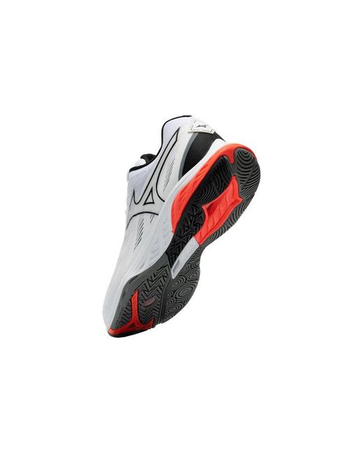 Mizuno White Wave Fang 2 Fiery Coral' for men