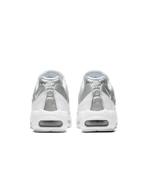 Nike White (Wmns) Air Max 95 Metallic'