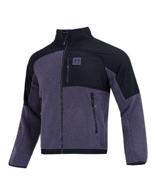 Under Armour Blue Mission Boucle Full-zip Jacket for men