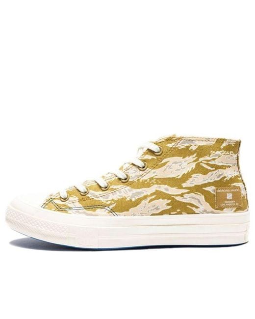 Converse Metallic Undefeated X Chuck 70 Mid 'Tiger Camo