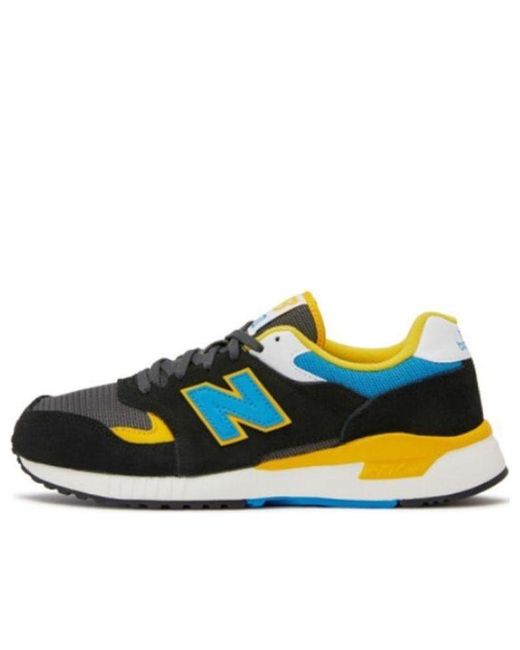 New Balance Blue New Balance 'Black Yellow' for men