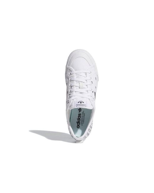 Adidas White (Wmns) Nizza Trefoil 'Cloud'