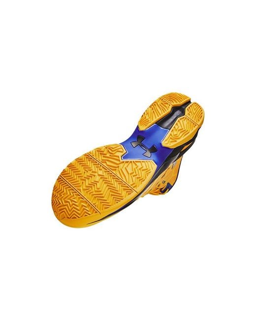Under Armour Yellow Curry 2 Retro 'double Bang' for men