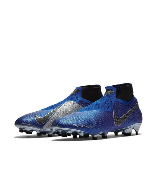Nike Blue Phantom Vision Elite Df Fg 'Racer' for men