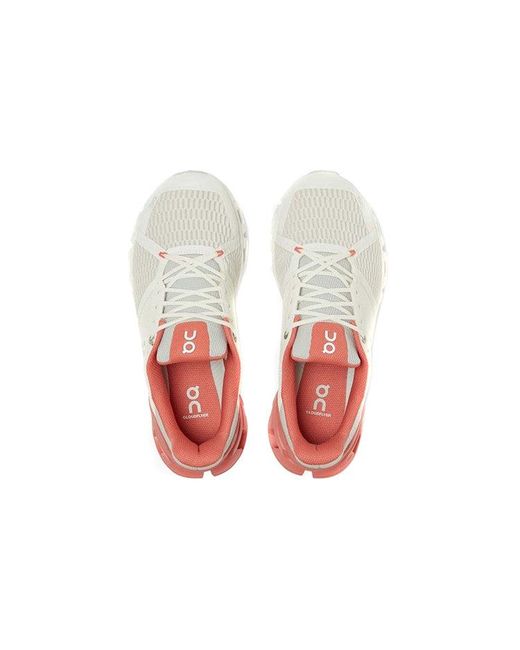 On Shoes White (Wmns) Cloudflyer Coral'