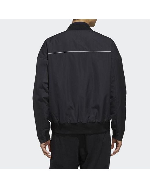 Adidas Green U2 Jkt Bomb Fleece Lined Jacket for men