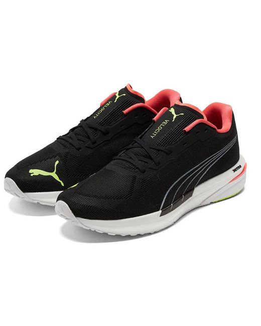 PUMA Black Velocity Nitro Lava' for men