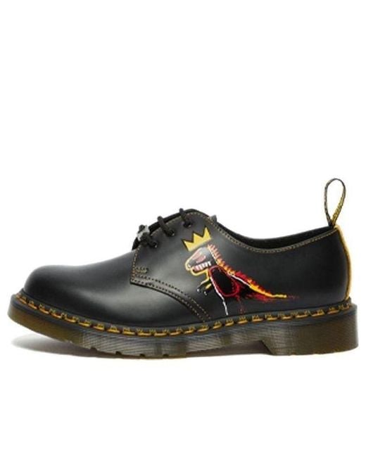 Dr. Martens Black Jean-Michel Basquiat X 1461 'Pez Dispenser' for men