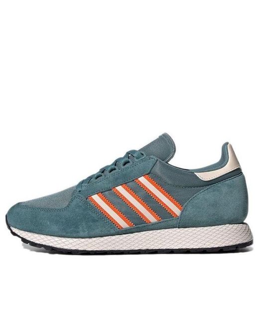 Adidas Blue Originals Forest Grove Running Shoes for men