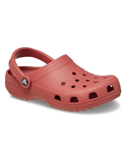 CROCSTM Red Classic Clogs 'Strawberry Wine'