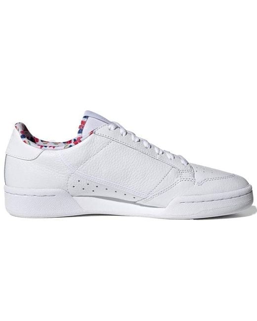 Adidas White Continental 80 'Colorful Trefoil' for men