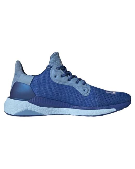 Adidas Blue X Pharrell Solar Hu Glide 'Power' for men