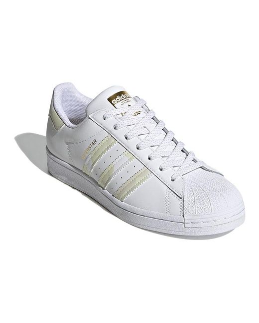 Adidas White Superstar 'Camo Stripe' for men