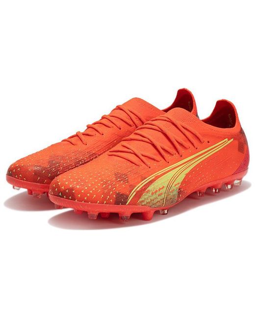 PUMA Red Ultra Ultimate Mg 'Fiery Coral' for men
