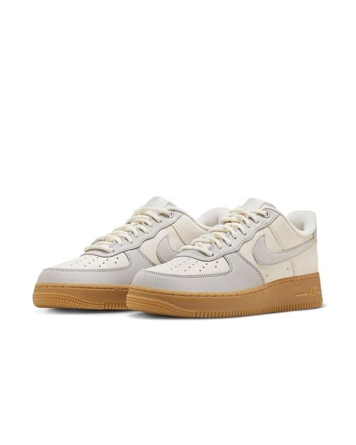 Nike White Air Force 1 Low 1 07 Wb 'Light Bone Gum' for men