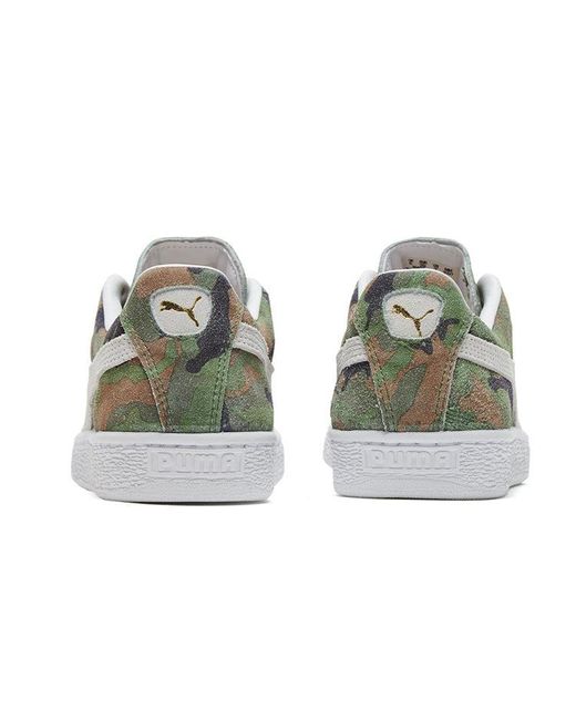 PUMA Green Suede Classic Ambush 'Dachsund Camo' for men