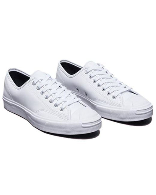 Converse White Jack Purcell Low for men