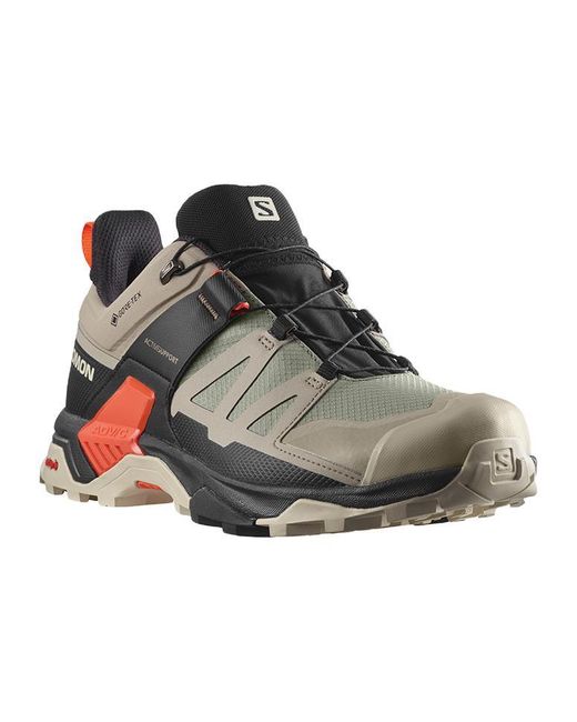 Salomon Brown X Ultra 4 Gtx 'Khaki' for men