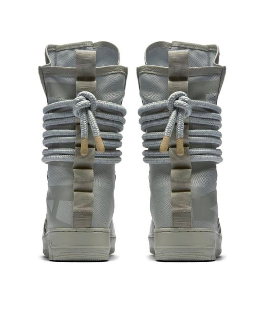 Nike Gray Sf Air Force 1 High 'Sage' for men