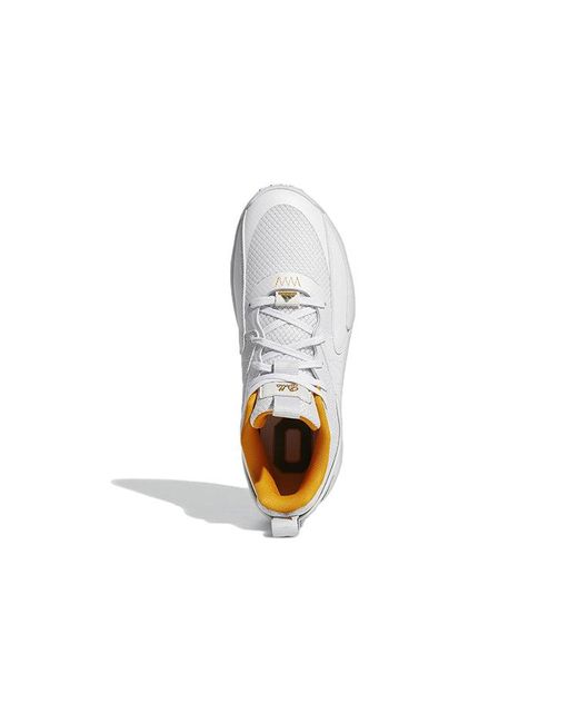 Adidas White Dame Certified Extply 2.0 'The Letter O' for men