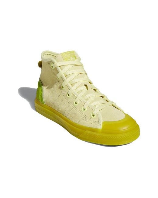 Adidas Yellow (Wmns) Nizza Hi Rf 'Ice'