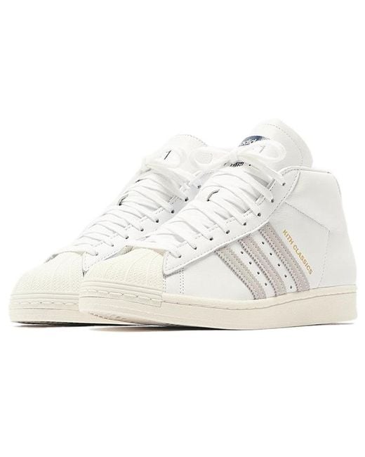 Adidas White X Kith Pro Model 'Classics Program for men