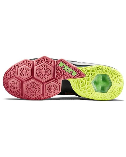 Nike Green Lebron 12 Low 'Remix' for men