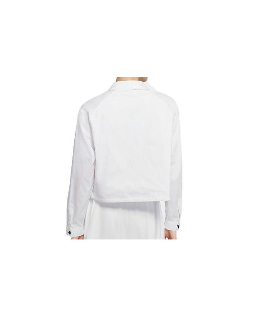 Nike White (Wmns) Sportswear Jacket