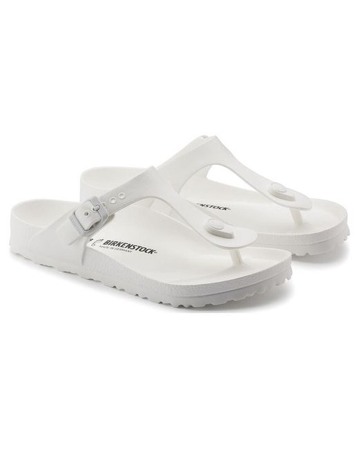 Birkenstock White Gizeh Eva for men