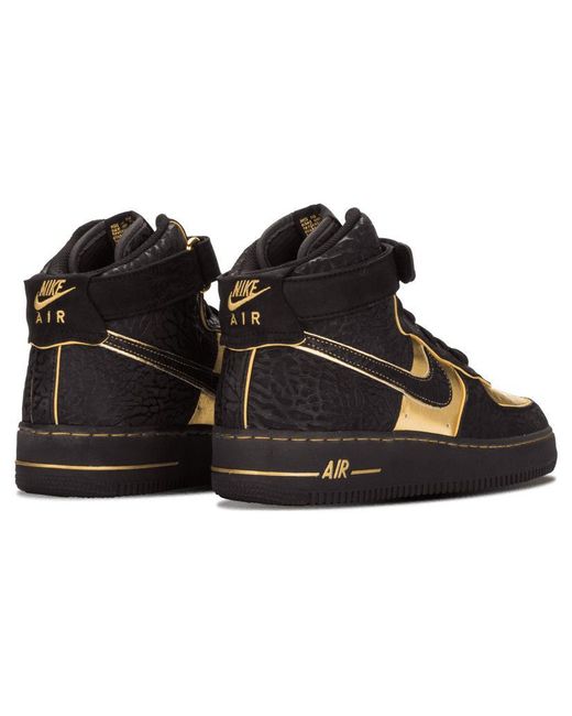 Nike Black Air Force 1 Hi Supreme 'Nitro Microphone Underground' for men