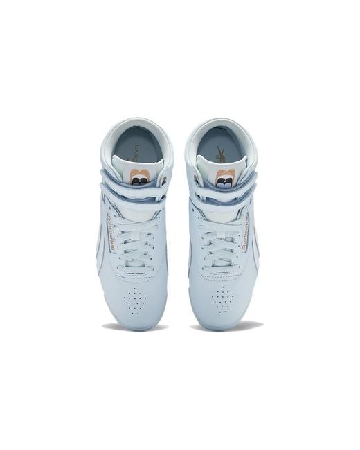 Reebok Blue (Wmns) Freestyle High X Cardi B 'Glass'