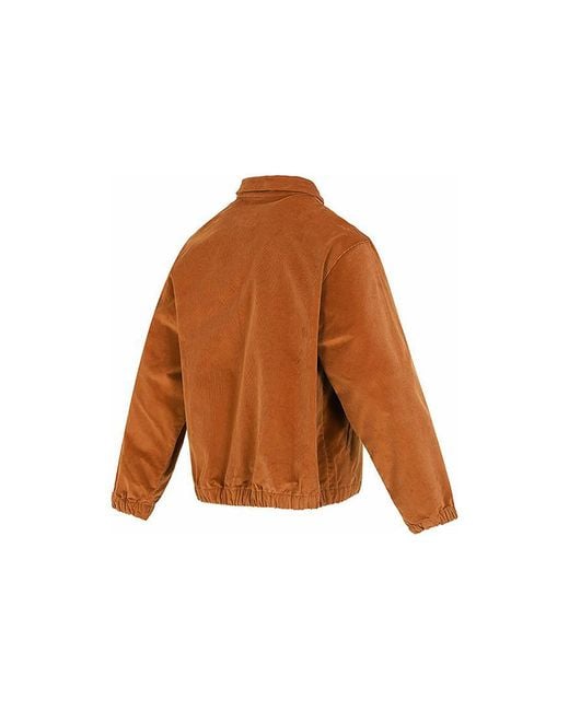 Nike Brown Life Harrington Cord Jacket for men