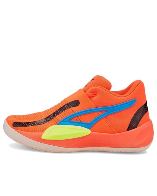 handel Trend buitenaards wezen PUMA Rise Nitro Basketball Shoes in Orange for Men | Lyst