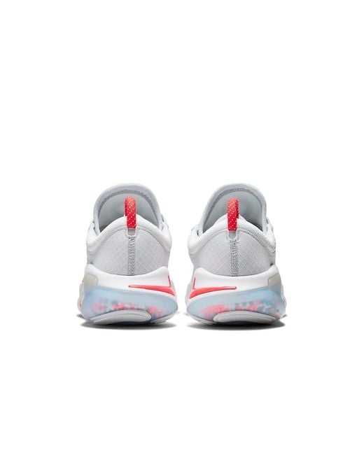 Nike White Joyride Run Fk 'Laser Crimson' for men